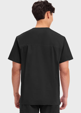 Cherokee Workwear Professionals Men's V-Neck Basic Top