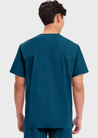 Cherokee Workwear Professionals Men's V-Neck Tall Basic Top