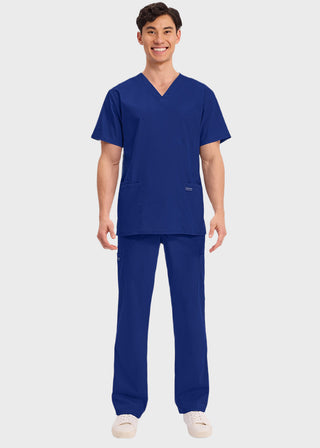 Cherokee Workwear Professionals Men's V-Neck Basic Top