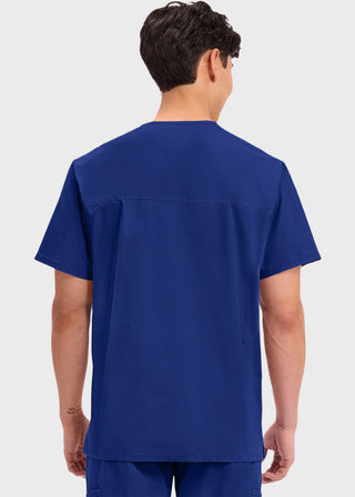 Cherokee Workwear Professionals Men's V-Neck Basic Top