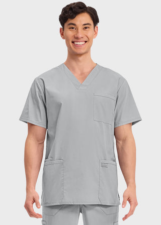 Cherokee Workwear Professionals Men's V-Neck Basic Top