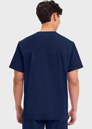 Cherokee Workwear Professionals Men's V-Neck Basic Top