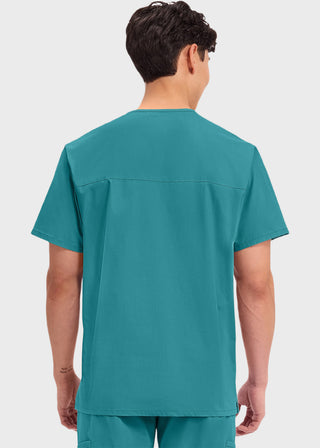 Cherokee Workwear Professionals Men's V-Neck Basic Top