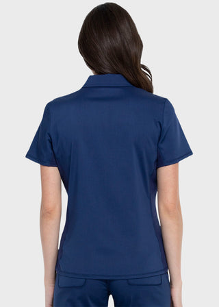 Cherokee Workwear Revolution Women's Snap Front Polo Shirt