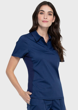 Cherokee Workwear Revolution Women's Snap Front Polo Shirt
