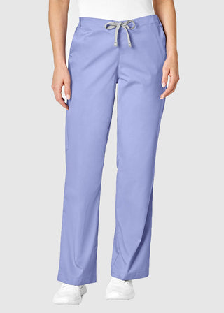 Wink Scrubs WonderWORK Women's Petite Flare Leg Pant