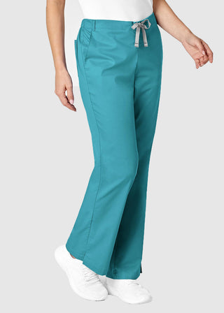 Wink Scrubs WonderWORK Women's Petite Flare Leg Pant