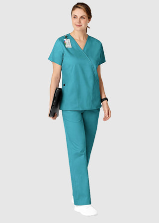 Wink Scrubs WonderWORK Women's Petite Flare Leg Pant