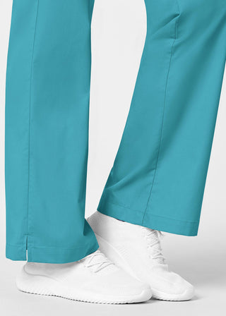Wink Scrubs WonderWORK Women's Petite Flare Leg Pant