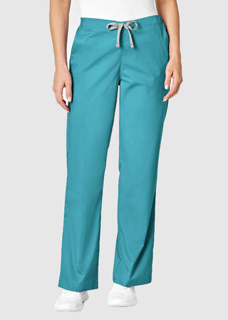 Wink Scrubs WonderWORK Women's Petite Flare Leg Pant