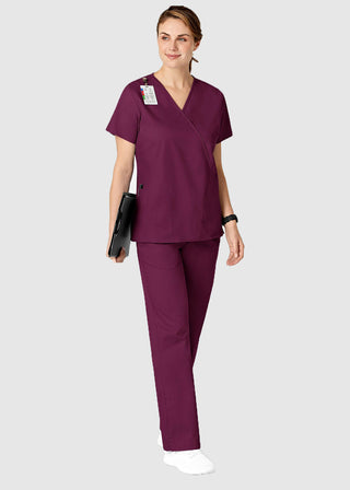 Wink Scrubs WonderWORK Women's Petite Flare Leg Pant