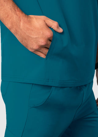 Adar Men's Go-Everyday Cargo Scrub Set