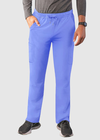 Adar Men's Go-Everyday Cargo Scrub Set