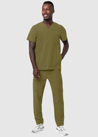 Adar Men's Go-Everyday Cargo Scrub Set