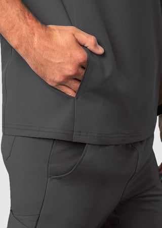 Adar Men's Go-Everyday Cargo Scrub Set