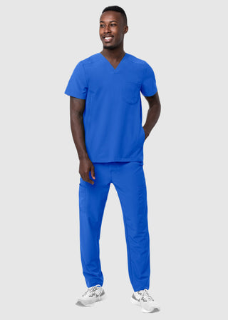 Adar Men's Go-Everyday Cargo Scrub Set