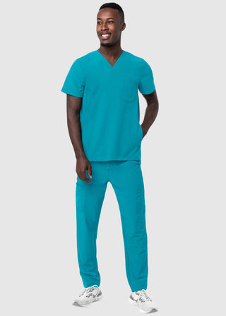 Adar Men's Go-Everyday Cargo Scrub Set