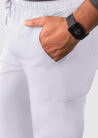 Adar Men's Go-Everyday Cargo Scrub Set