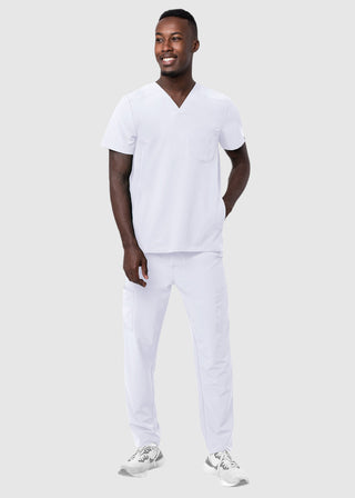 Adar Men's Go-Everyday Cargo Scrub Set