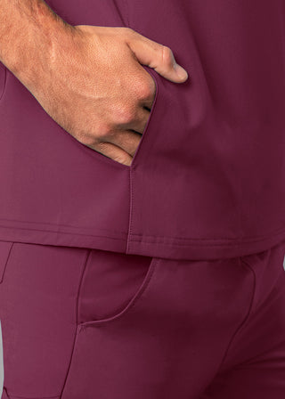 Adar Men's Go-Everyday Cargo Scrub Set