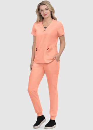 Koi Betsey Johnson Kennedia Women's Scrub Top