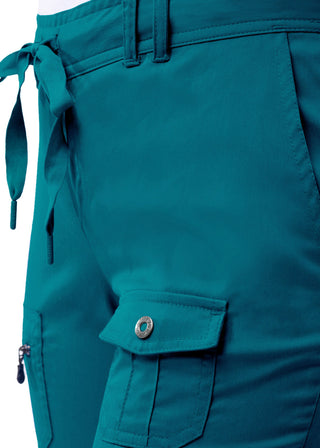 Adar Pro Women's Slim Fit Utility Scrub Pant