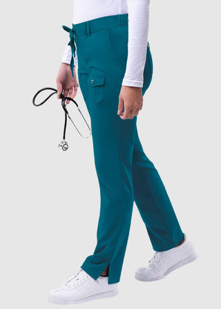 Adar Pro Women's Slim Fit Utility Scrub Pant