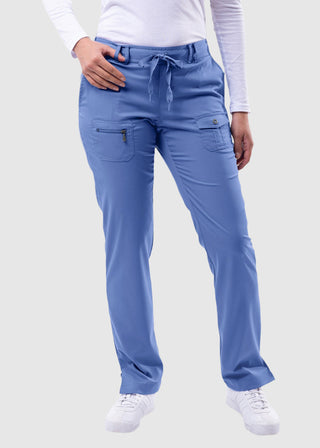 Adar Pro Women's Slim Fit Utility Scrub Pant