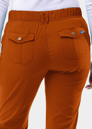Adar Pro Women's Slim Fit Utility Scrub Tall Pant