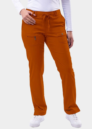 Adar Pro Women's Slim Fit Utility Scrub Tall Pant