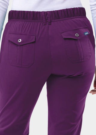 Adar Pro Women's Slim Fit Utility Scrub Tall Pant