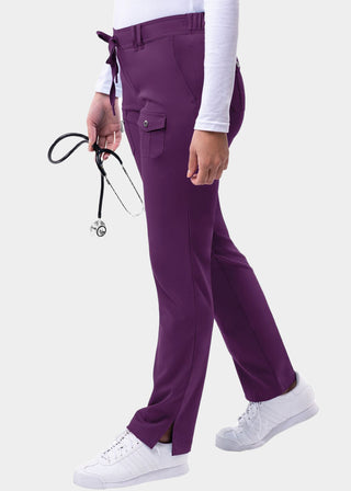 Adar Pro Women's Slim Fit Utility Scrub Tall Pant