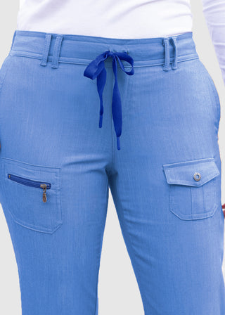 Adar Pro Women's Slim Fit Utility Scrub Pant