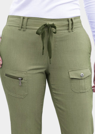Adar Pro Women's Slim Fit Utility Scrub Pant
