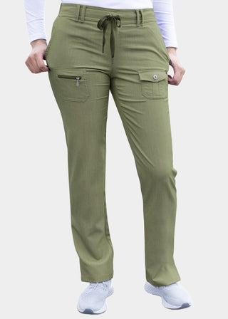 Adar Pro Women's Slim Fit Utility Scrub Pant