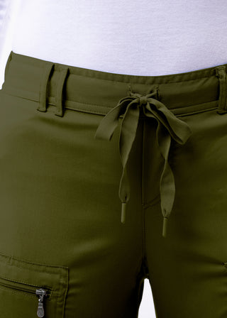 Adar Pro Women's Slim Fit Utility Scrub Pant