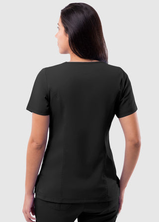 Adar Pro Women's Elevated Solid Scrub Top