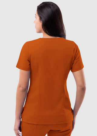 Adar Pro Women's Elevated Solid Scrub Top