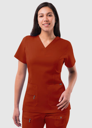 ADAR Pro Women's Elevated V-neck Scrub Top
