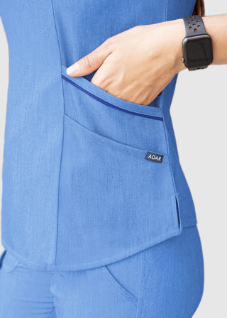 Adar Pro Women's Tailored V-Neck Top