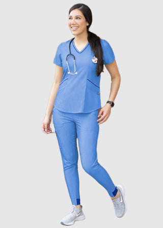 Adar Pro Women's Tailored V-Neck Top