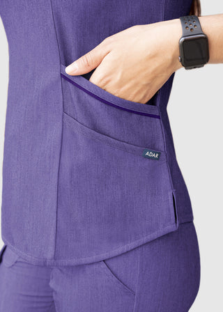 Adar Pro Women's Tailored V-Neck Top