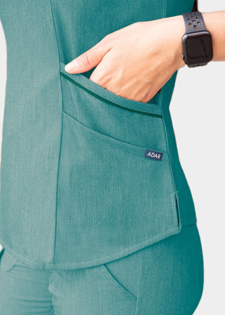 Adar Pro Women's Tailored V-Neck Top