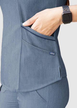 Adar Pro Women's Tailored V-Neck Top