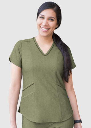 Adar Pro Women's Tailored V-Neck Top