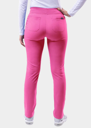 Adar Pro Women's Yoga Knit Waist Tailored Skinny Pant