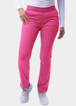Adar Pro Women's Yoga Knit Waist Tailored Skinny Pant