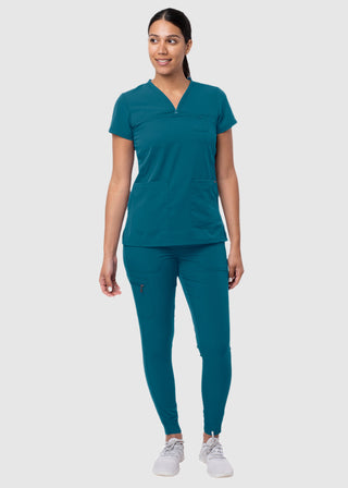 ADAR Pro Women's Movement Booster Jogger Scrub Set