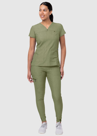 ADAR Pro Women's Movement Booster Jogger Scrub Set