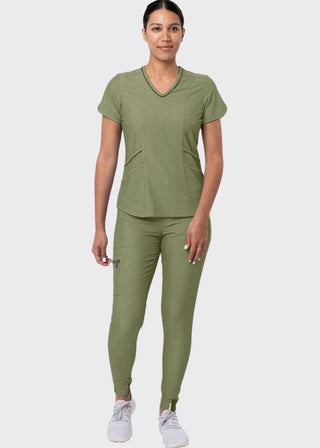 Adar Pro Women's Athletic Jogger Scrub Set
